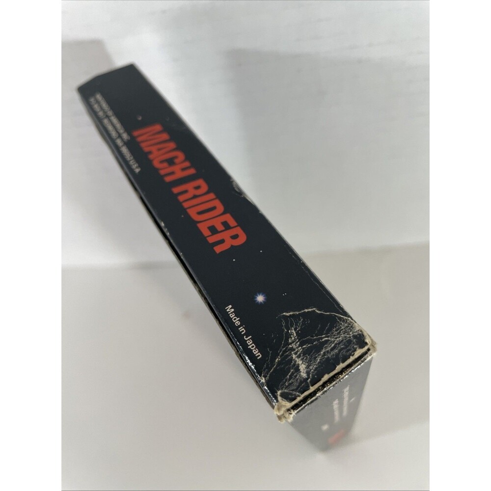 Mach Rider Nintendo NES In Box No Manual 3 Screw Circle Seal Poster Rare - Picture 2 of 7
